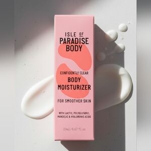 Isle of Paradise Pink Body Moisturizer Cofidently Clear New TSA Approved